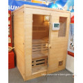 3person traditional steam sauna with electrical heater